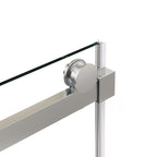 Alise 56" - 60" sliding shower door wth Chrome hardware (soft-close)