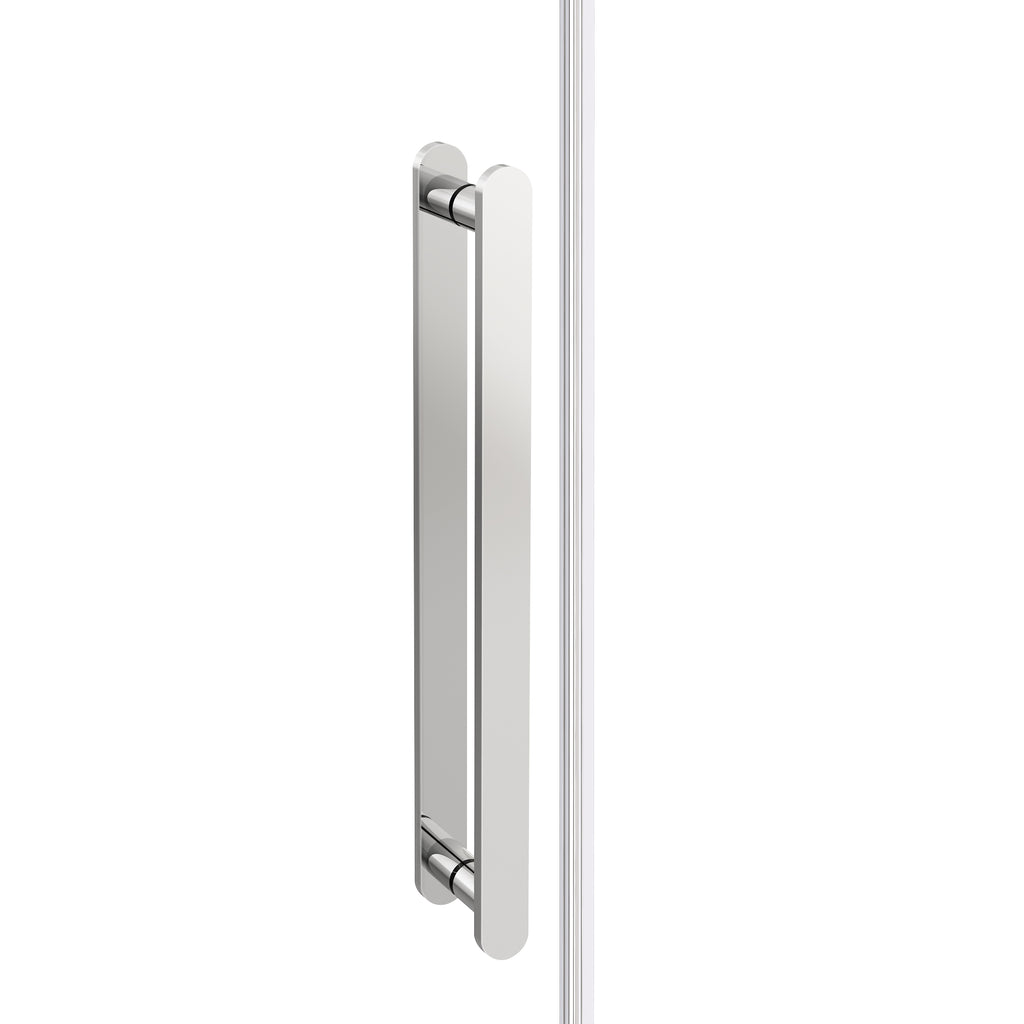 Alise 56" - 60" sliding shower door wth Chrome hardware (soft-close)