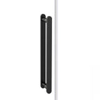 Alise 56" - 60" sliding shower door wth Matte Black hardware (soft-close)