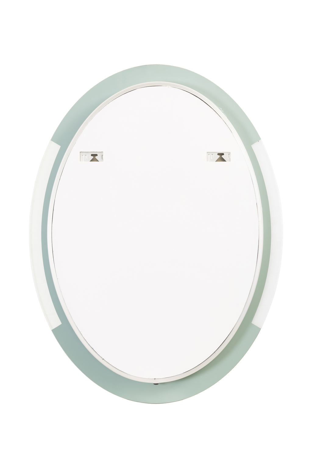 Aria 24" x 32" Oval front and back lit LED mirror with frosted glass