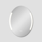 Aria 24" x 32" Oval front and back lit LED mirror with frosted glass