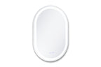 Lucia 22" x 32" pill front and back lit LED mirror with acrylic boarder